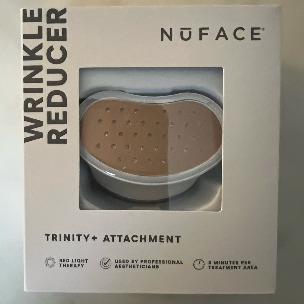 NuFace Trinity + LED Wrinkle Reducer Red Light Therapy Unopened and Unused